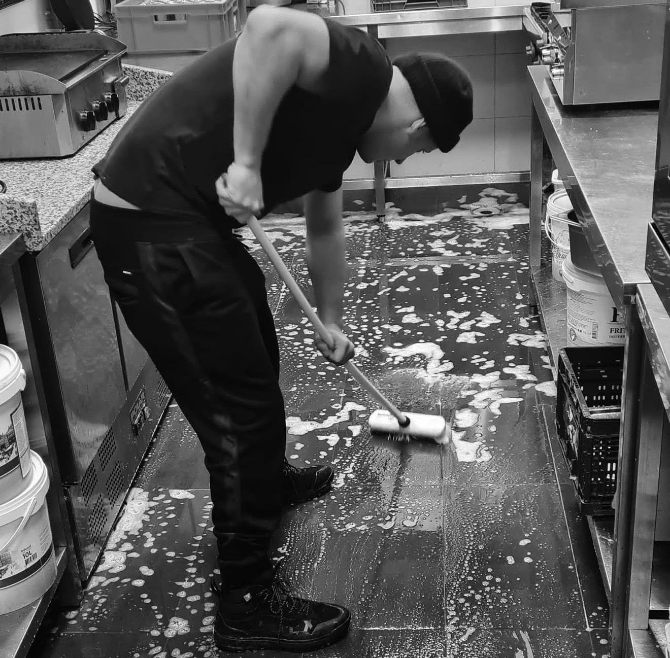 Sluitingstijd in de keuken