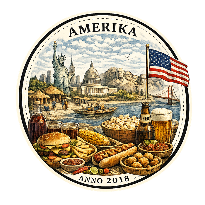 United States travel stamp
