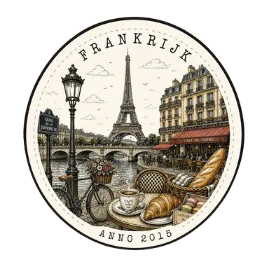 France travel stamp