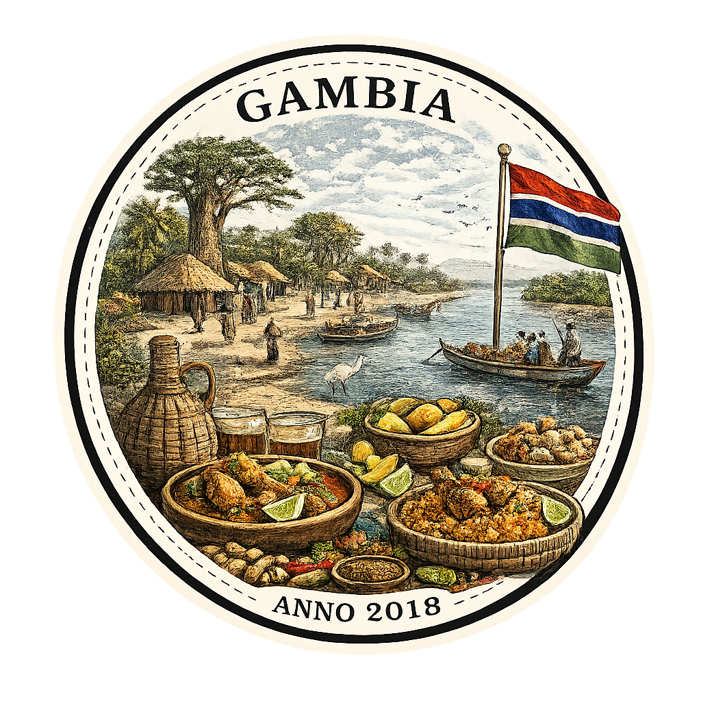 The Gambia travel stamp