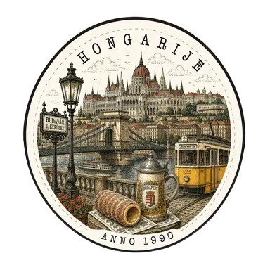 Hungary travel stamp
